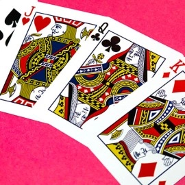 Spielkarten Butterfly Worker Marked Playing Cards (Pink) by Ondrej Psenicka