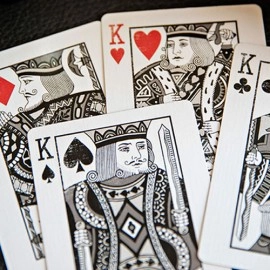 BosKarta LUX Error Gilded Playing Cards by Wounded Corner