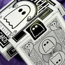Spielkarten Bicycle Boo Back Playing Cards (Grey)