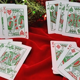 Spielkarten Bicycle Vintage Christmas Playing Cards  by Collectable Playing Cards