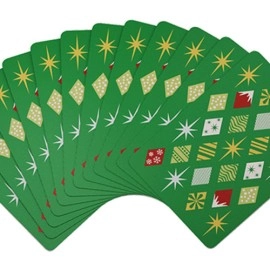 Spielkarten Bicycle Vintage Christmas Playing Cards  by Collectable Playing Cards