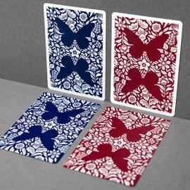 Spielkarten Gaff Butterfly Worker Marked Playing Cards by Ondrej Psenicka