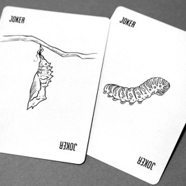 Spielkarten Gaff Butterfly Worker Marked Playing Cards by Ondrej Psenicka