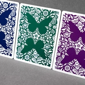 Spielkarten Gaff Butterfly Worker Marked Playing Cards by Ondrej Psenicka