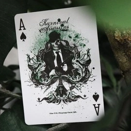 Spielkarten Karnival Assassin (Green) Deck by Big Blind Media