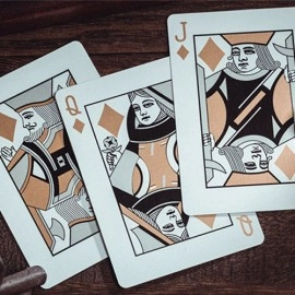 Spielkarten Smoke & Mirrors V8, Gold (Standard) Edition Playing Cards by Dan & Dave