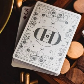 Spielkarten Smoke & Mirrors V8, Silver (Deluxe) Edition Playing Cards by Dan & Dave