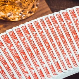 Spielkarten Smoke & Mirrors V8, Red (Standard) Edition Playing Cards by Dan & Dave