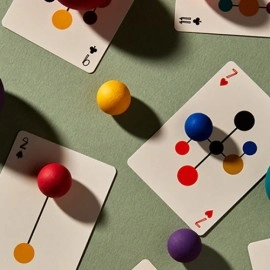 Spielkarten Eames (Hang-It-All) Playing Cards by Art of Play