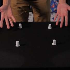 The Flying Thimbles (Gimmick and Online Instructions) by Vernet Magic