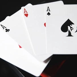 Spielkarten S.O.M. (Secrets of Magic) Black/White Playing Cards