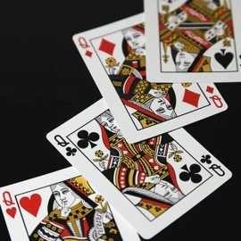 Spielkarten S.O.M. (Secrets of Magic) Black/White Playing Cards