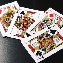 Spielkarten S.O.M. (Secrets of Magic) Black/White Playing Cards