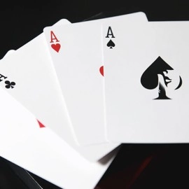 Spielkarten S.O.M. (Secrets of Magic) Red/Gold Playing Cards