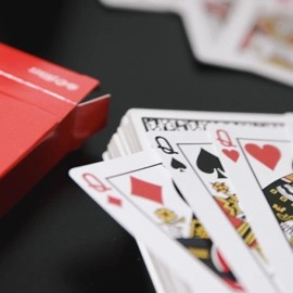 Spielkarten S.O.M. (Secrets of Magic) Red/Gold Playing Cards