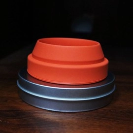 Harmonica 2 Chop Cup Red (Silicon) by Leo Smetsers