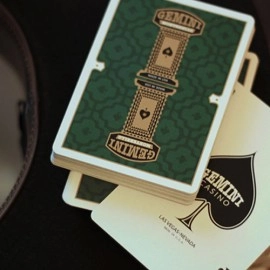 Spielkarten Gemini Casino Phthalo Green Playing Cards by Gemini
