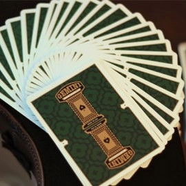 Spielkarten Gemini Casino Phthalo Green Playing Cards by Gemini