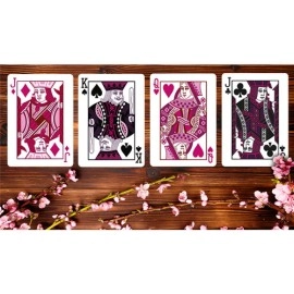 Spielkarten Leaves Summer Collector's White (Number Seal) Playing Cards by Dutch Card House Company