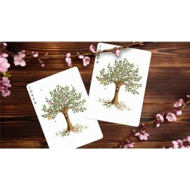 Spielkarten Leaves Summer Collector's White (Number Seal) Playing Cards by Dutch Card House Company