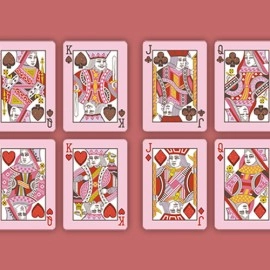 Spielkarten Bicycle Vintage Valentine Playing Cards by Collectable Playing Cards