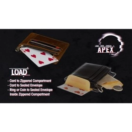 Apex Wallet Black (Gimmick and Online instructions) by Thomas Sealey