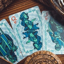 Spielkarten Gilded Maya Moon Playing Cards