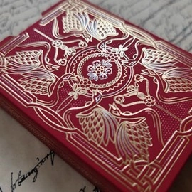 Spielkarten Shakespeare (Burgundy) Playing Cards