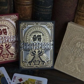 Spielkarten Shakespeare (Burgundy) Playing Cards