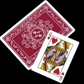 Spielkarten Black Roses Edelrot Mini Playing Cards (Collector's Box)