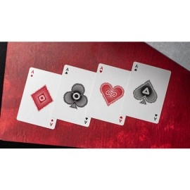 Spielkarten Continuum Playing Cards (Burgundy)