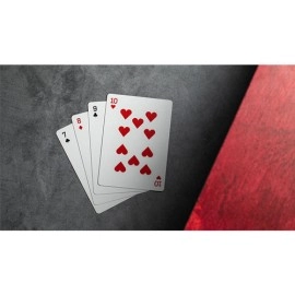 Spielkarten Continuum Playing Cards (Burgundy)
