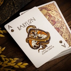 Spielkarten Babylon Golden Wonders Foiled Edition Playing Cards by Riffle Shuffle