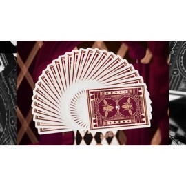 Spielkarten Montauk Hotel Burgundy Playing Cards by Gemini
