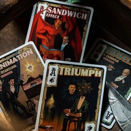 Spielkarten The Magicians Playing Cards, Card Game and Puzzle