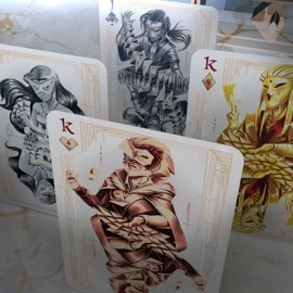 Spielkarten Card Masters Precious Metal (White) Playing Cards by Handlordz