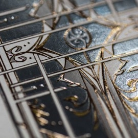 Spielkarten Card Masters Precious Metal Foil (White) Playing Cards by Handlordz