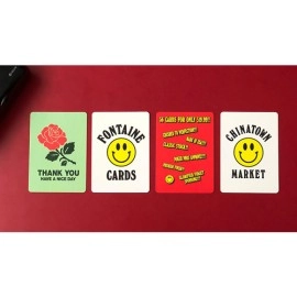 Spielkarten Fontaine: Chinatown (Yellow) Playing cards