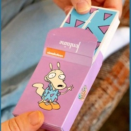Fontaine Nickelodeon: Rockos Playing Cards