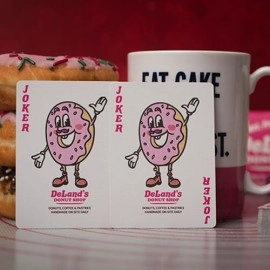 Spielkarten DeLand's Donut Shop Playing Cards