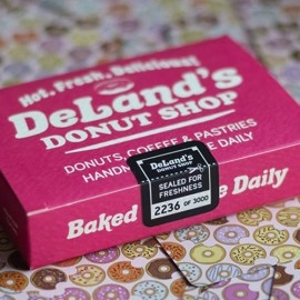 Spielkarten DeLand's Donut Shop Playing Cards
