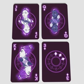 Spielkarten Midnight Court Playing Cards