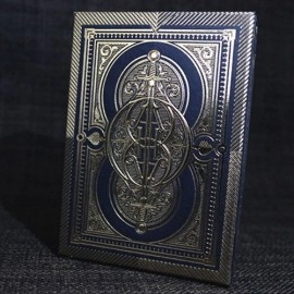 Spielkarten Oath Standard (Navy Blue) Playing Cards by Lotrek