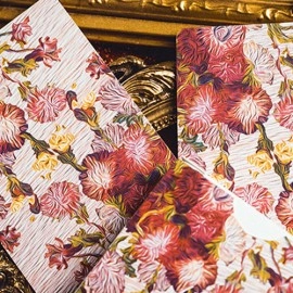 Spielkarten Van Gogh Asters & Phlox (Numbered- Seal)  Playing Cards