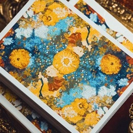 Spielkarten Van Gogh Zinnias (Numbered- Seal)  Playing Cards