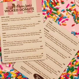 Spielkarten Papa Leon's Wicked Donuts (Vanilla) Playing Cards by Wounded Corner and Cam Toner