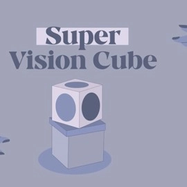 SUPER VISION CUBE (Gimmicks and Online Instructions) by Julio Montoro