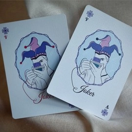 Spielkarten Oxalis V3 Purple Holographic Special Edition Playing Cards