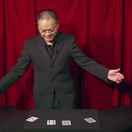 Reverse Card (Gimmicks and Online Instructions) by Dominique Duvivier
