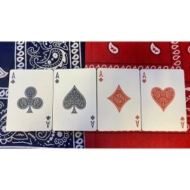 Spielkarten Bicycle Bandana (Red) Playing Cards